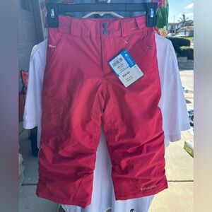 Columbia Kids' Pink Snow pants